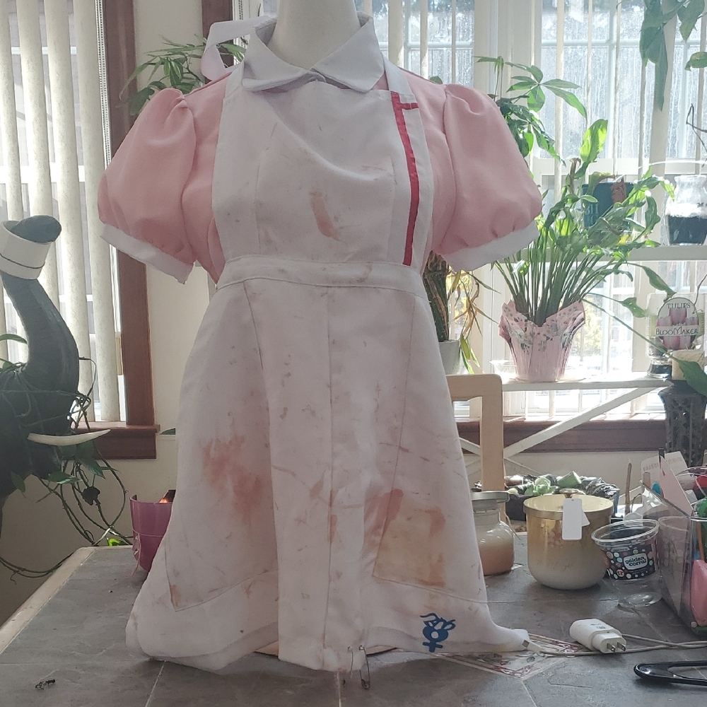 Amazon Pink and White Nurse Costume for Kids
